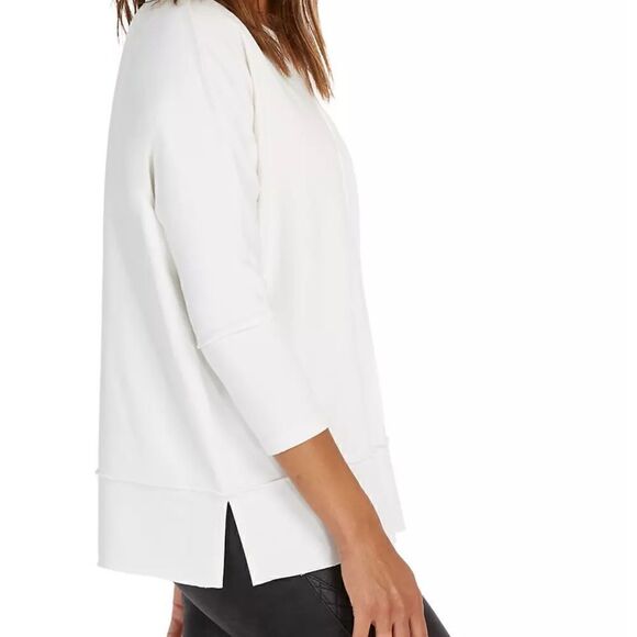 SPANX PERFECT LENGTH DOLMAN SWEATSHIRT SMALL POWDER - Picture 3 of 7